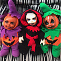 10 inch Tricky Toy Interactive Doll Horror Fun Decompression Toys Cloth Plush with Clothes and Accessories for Girls