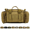 10 L Sling Messenger Bag Fanny Pack Military Tactical Backpack Multifunctional Rain Waterproof Wear Resistance Outdoor Hiking Cycling / Bike Camping Oxford Cloth Nylon Brown Army Green Camouflage