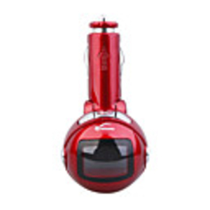 1.0" LCD Car MP3 Player FM Transmitter with IR Remote Controller -2GB(USB)