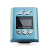 1.0" LCD MP8 Player FM Transmitter with Remote Controller/SD/TF Slot - Blue