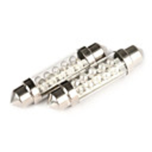 10-LED Blue Bulbs (10pcs, 12V)
