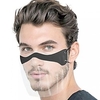 10 pcs Face Mask Splash-proof Disposable Transparent Protective Mask Dust Proof Mask for Adult miniinthebox