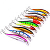 10 pcs Fishing Lures Hard Bait Minnow Crank Lure Packs Floating Sinking Bass Trout Pike Sea Fishing Bait Casting Spinning Hard Plastic Plastic / Freshwater Fishing / Bass Fishing / Lure Fishing