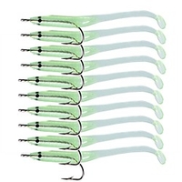10 pcs Fishing Lures Soft Bait Floating Bass Trout Pike Bait Casting Freshwater Fishing Lure Fishing Plastic / General Fishing