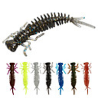 10 pcs Fishing Lures Soft Bait Sinking Bass Trout Pike Sea Fishing Freshwater Fishing Bass Fishing Rubber / Lure Fishing / General Fishing