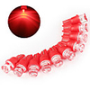 10 Red LED T8 Car Bulbs with 1 LED