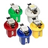 10 Units T5 Led Lamp 509T B8.5Car Gauge Speedo Dash Bulb Auto Dashboard Instrument Light B8.5D Blue Red Green White Yellow