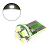10 White LED T10 Flux Car Bulbs with 4 LED