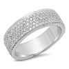 1.00 carat (ctw) 10k round white diamond men