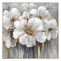 100% Hand Painted Abstract Flower Art Oil Painting On Canvas Wall Art Frameless Picture Decoration For Live Room Home Decor Christmas Gift