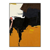 100% Hand Painted Best Art Green White Black Yellow Abstract Oil Painting Canvas Handmade Painting Home Decor Oil Painting Artwork