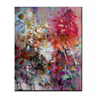 100% Hand painted By Professional Artist 2020 Handmade Abstract Landscape Oil Painting On Canvas Living Room Home Decor Gold Art Rolled Without Frame