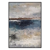 100% Hand-Painted Contemporary Art Oil Painting On Canvas Modern Paintings Home Interior Decor Abstract Art Painting Large Canvas Art(Rolled Canvas without Frame)