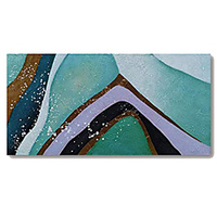 100% Hand-Painted Contemporary Art Oil Painting On Canvas Modern Paintings Home Interior Decor Abstract Art Painting Large Canvas Art(Rolled Canvas without Frame)