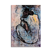 100% Hand painted Oil Painting Picasso Famous Painting Canvas Art Wall Picture for Living Room Decoration Abstract Home Decor Rolled Canvas No Frame Unstretched