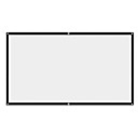 100 inch Simple folding soft curtain HD portable projector curtain Polyester Spandex Corporate Office Home Theater