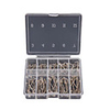 100 pcs Siwash Hook Fishing Hooks Curved Point Steel Alloy 10sizes