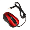 1000 dpi Mini Wired Mouse (Red/Black)