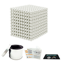 1000 pcs 3mm Magnet Toy Magnetic Balls Magnet Toy Building Blocks Super Strong Rare-Earth Magnets Neodymium Magnet Puzzle Cube Magnetic Stress and Anxiety Relief Office Desk Toys Relieves ADD,  ADHD miniinthebox