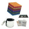 1000 pcs 5mm Magnet Toy Magnetic Balls Magnet Toy Building Blocks Super Strong Rare-Earth Magnets Neodymium Magnet Puzzle Cube Magnetic Stress and Anxiety Relief Office Desk Toys Relieves ADD,  ADHD