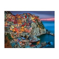 1000 pcs European Scenic Jigsaw Puzzle Adult Puzzle Gift Stress and Anxiety Relief Parent-Child Interaction Paper Adults Toy Gift