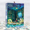 1000 pcs Fantacy Jigsaw Puzzle Adult Puzzle Gift Stress and Anxiety Relief Parent-Child Interaction Wooden Adults Toy Gift