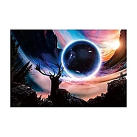 1000 pcs Fantacy Jigsaw Puzzle Adult Puzzle Gift Stress and Anxiety Relief Parent-Child Interaction Wooden Adults Toy Gift