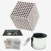 1000 pcs Magnet Toy Magnetic Balls Building Blocks Super Strong Rare-Earth Magnets Neodymium Magnet Puzzle Cube Magnet Toy Magnetic Stress and Anxiety Relief Office Desk Toys Relieves ADD,  ADHD miniinthebox