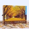 1000 pcs Tranquil Jigsaw Puzzle Adult Puzzle Gift Stress and Anxiety Relief Parent-Child Interaction Wooden Adults Toy Gift