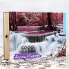 1000 pcs Tranquil Jigsaw Puzzle Adult Puzzle Gift Stress and Anxiety Relief Parent-Child Interaction Wooden Adults Toy Gift