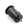 1000mA Mini USB Car Charging Adapter for iPhone 4 Black (5V-1A)