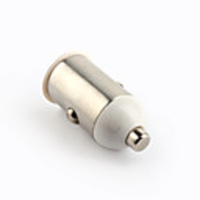 1000mA USB Car Charging Adapter for iPhone 4/3G/3GS Other Cell Phones (White)