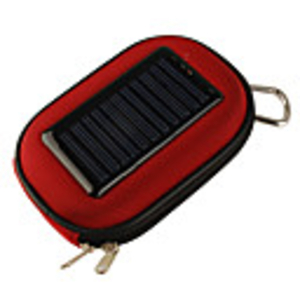 1000mAh Digital Camera Case with Solar Charger for Digital Cameras/Cellphones