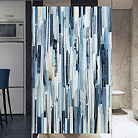 10050cm Window Film Privacy Vinyl Static Anti Uv Privacy Glass Sticker Home Kitchen Office Bathroom Decorative Color Strip Glass Film No Glue miniinthebox