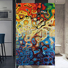 10050cm Window Film Privacy Vinyl Static Anti Uv Privacy Glass Sticker Home Kitchen Office Bathroom Decorative Dream Colors Glass Film No Glue miniinthebox