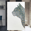 10050cm Window Film Vinyl Static Anti Uv Privacy Glass Sticker Home Kitchen Office Decorative Funny Cat Glass Film miniinthebox