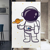 10050cm Window Film Vinyl Static Privacy Glass Sticker Home Kitchen Office Bathroom Decorative Cosmonauts Glass Film No Glue miniinthebox