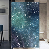 10050cm Window Film Vinyl Static Privacy Glass Sticker Home Kitchen Office Bathroom Decorative Starry Sky Glass Film No Glue miniinthebox