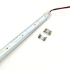 100cm LED Light Strips Flexible Tiktok Lights 72LEDs x 8520 SMD Super Bright Hard Lamp Strips Warm White Cold White Transparent Mask Thickened Aluminum Shell DC12 V