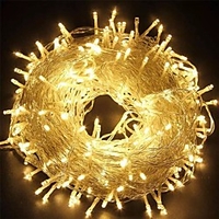 100M 800LEDs Outdoor Christmas LED String Lights EU UK Plug Fairy Lights Holiday Lighting Wedding Christmas Tree Decoration Lights 220-240V