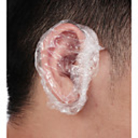 100pc Disposable Waterproof Children AdultEar Cover Bath Shower Salon Ear Protector Cover Caps Dyeing Hair One-off Earmuffs Body protection
