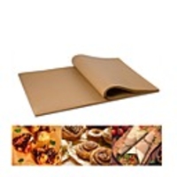100Pcs 12x16 Inches Non-Stick Paper Sheets for High Heat Baking