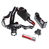 1012 Focus Adjustable Zoom 3-Mode Cree Q5 LED Headlamp Set (3W,  200LM,  1x18650)