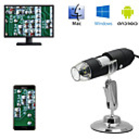 1080p 2 Million Three in One 1000 Times High-definition Digital Microscope Industrial Maintenance Electron Microscope