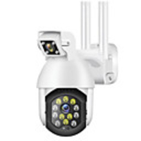 1080P Dual Lens WIFI IP Camera Security Wireless Outdoor Waterproof CCTV PTZ Smart Home IR Cam Remote Control Motion Detection