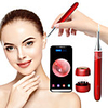 1080P FHD Wireless Ear Otoscope 4.5mm Wifi Ear Scope with 5-Axis Gyroscope USB Ear Endoscope Temperature Control For Android iOS