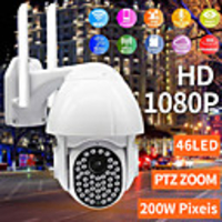 1080P HD IP CCTV era Surveillance IP67 Waterproof Outdoor Camera Wi-Fi PTZ 2MP 46LED H.264 Security IR Camera