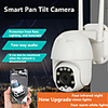 1080P PTZ Wifi IP Camera Outdoor AI Human Detect Wireless Camera H.265 P2P ONVIF Audio 2MP Security IP Camera