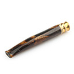 10cm Bright Colored Sea Coral / Chi Liu Healthy Cigarette Pipe with Unique Pattern