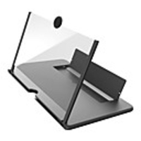 10inch Mobile Phone Screen Amplifier Projector Portable Camping Travel Desktop 3D Video Movie Magnifying Glass Phone Support